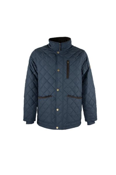 Manteau matelassé homme – Bleu marine – style urbain & chaud