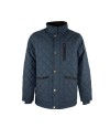 Manteau matelassé homme – Bleu marine – style urbain & chaud