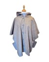 Cape Laveline CITY réversible – Tweed Nutatch | 100 % laine & côté imperméable – Élégance naturelle et confort toutes saisons