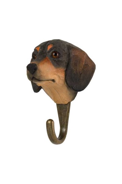 Patère Chien Teckel – bois...