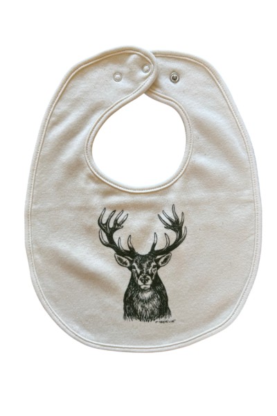 Bavoir bébé - Cerf