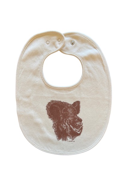 Bavoir bébé – Sanglier |...