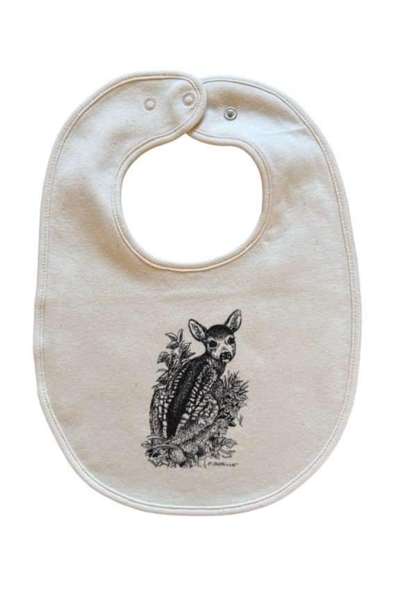 Bavoir bébé – Chevrillard | Imprimé en France, doux et stylé