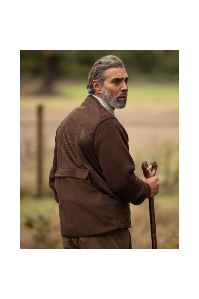 Gilet de chasse homme – Stambridge | Marron, aérien et technique Gilet de chasse homme – Stambridge | Marron, aérien et technique