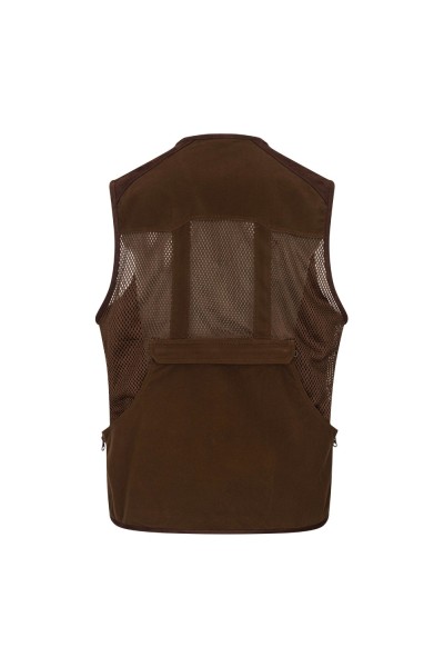 Gilet de chasse homme – Stambridge | Marron, aérien et technique