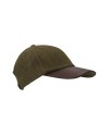 Casquette Unisexe Baseball en Tweed avec Visière Cuir – Casquette Étanche & Réglable