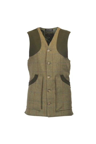 Gilet homme en tweed forest...