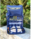 Sac à dos pique-nique isotherme – 4 personnes - Bleu