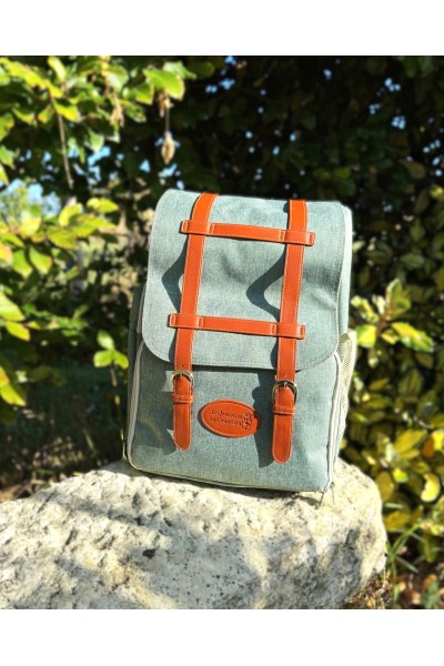Sac à dos pique-nique isotherme – 4 personnes - vert