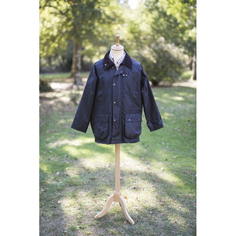 manteau coton huilé homme