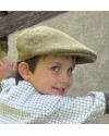 Casquette enfant – Tweed clair| Look vintage parent-enfant