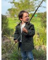 Veste Enfant Matelassée Husky – Olive – Légère & Chaleureuse