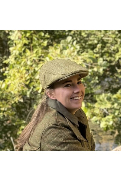 Casquette Tweed Clair / Elegante et look vintage