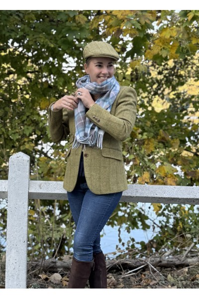 Veste Mayland femme – Tweed clair | Élégance campagnarde et coupe équestre