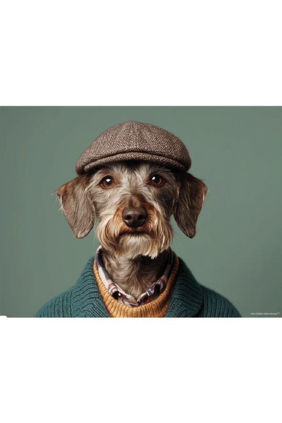 Set de table chien - LORD – en vinyle