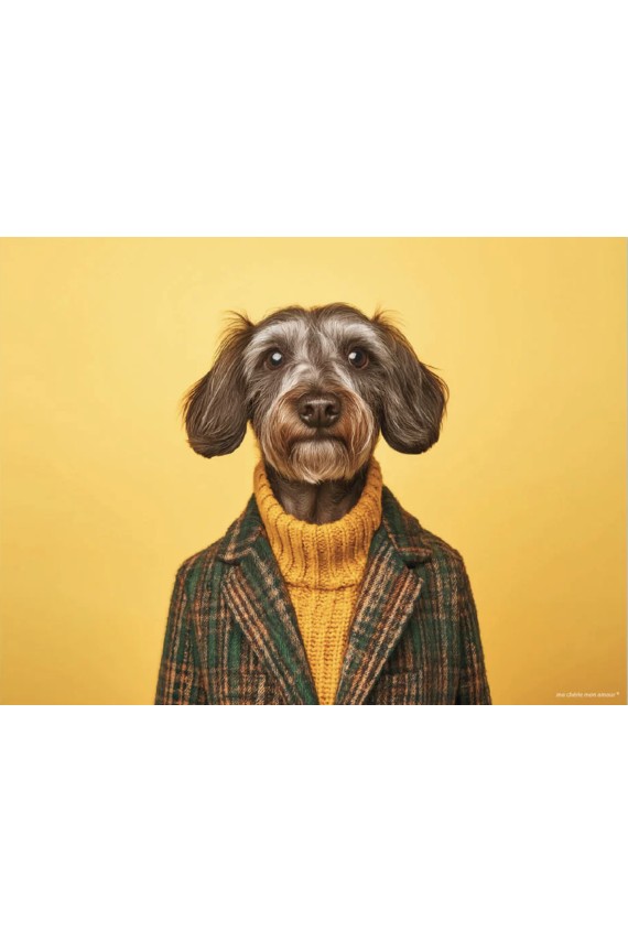 Set de table chien - Dino – en vinyle