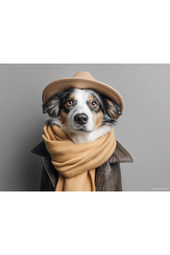 Set de table chien - Duke– en vinyle