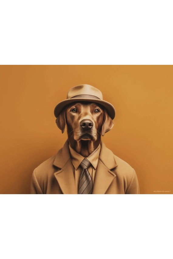 Set de table chien - Bobby – en vinyle