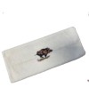 Serviette éponge écrue brodée sanglier courant