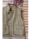 Gilet enfant en tweed