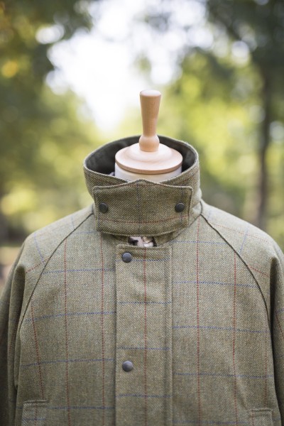 Manteau en tweed homme – Green forest