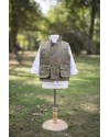 Gilet enfant en tweed