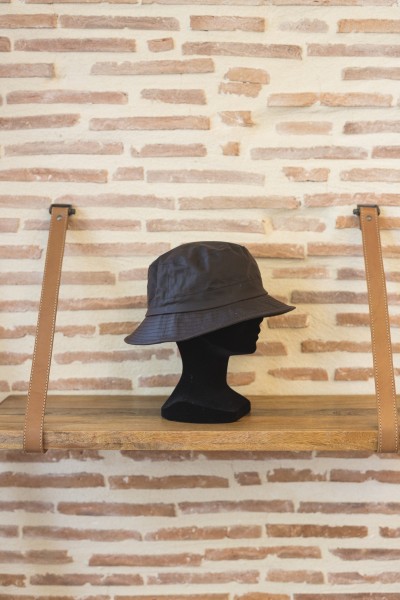 Chapeau huilé Bush mixte - Marron