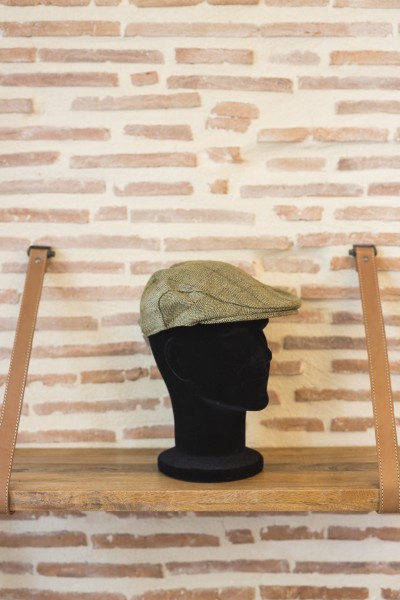 Casquette homme - Tweed clair