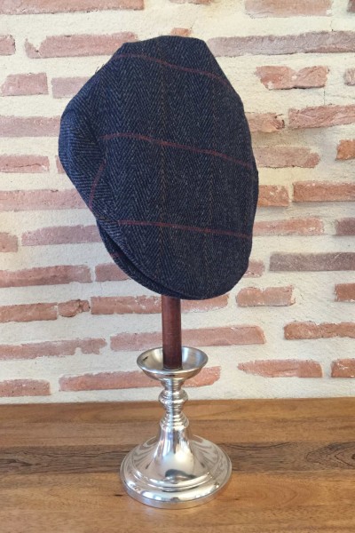 Casquette enfant - Tweed bleu