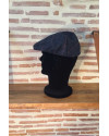 Casquette homme - Tweed bleu