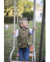 Gilet enfant en tweed