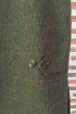 Gilet en tweed et nubuck homme