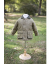 Manteau enfant en tweed - Vert clair