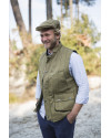 Gilet en tweed clair homme