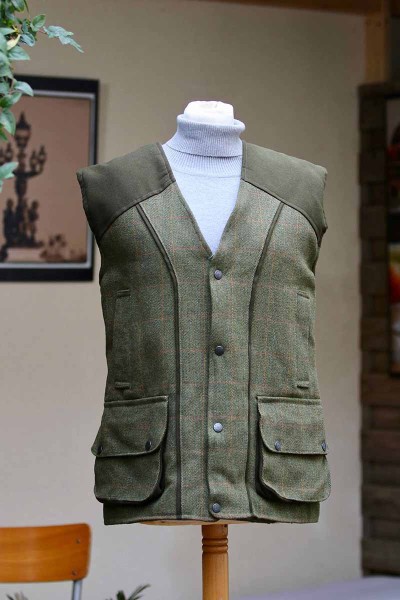 Gilet tweed pour homme ou femme