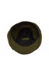 Casquette tweed vert foncé H/F - oreillettes à rabat