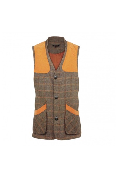 Gilet de tir en tweed - Homme