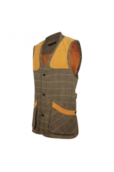 Gilet de tir en tweed - Homme