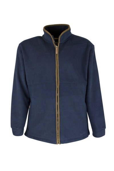 Veste polaire bleue