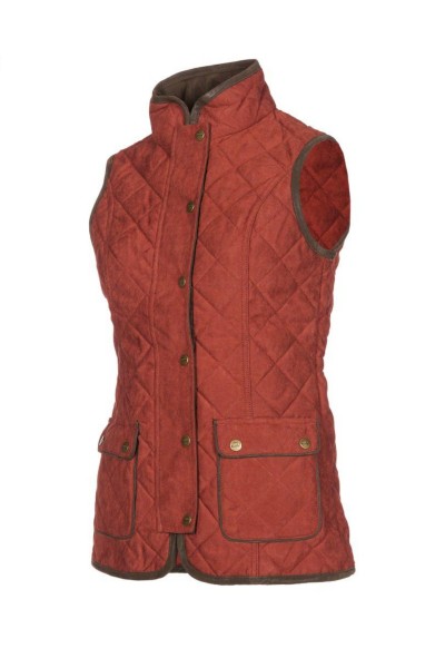 Gilet matelassé femme - Rouge