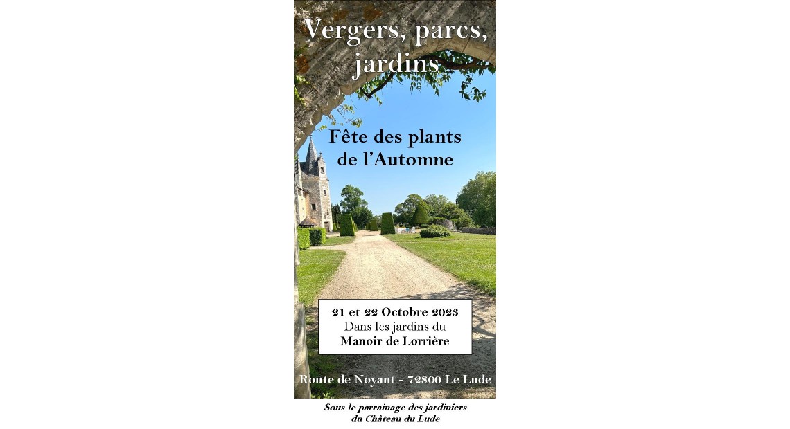 Rendez-vous le 21 et 22 octobre au Lude